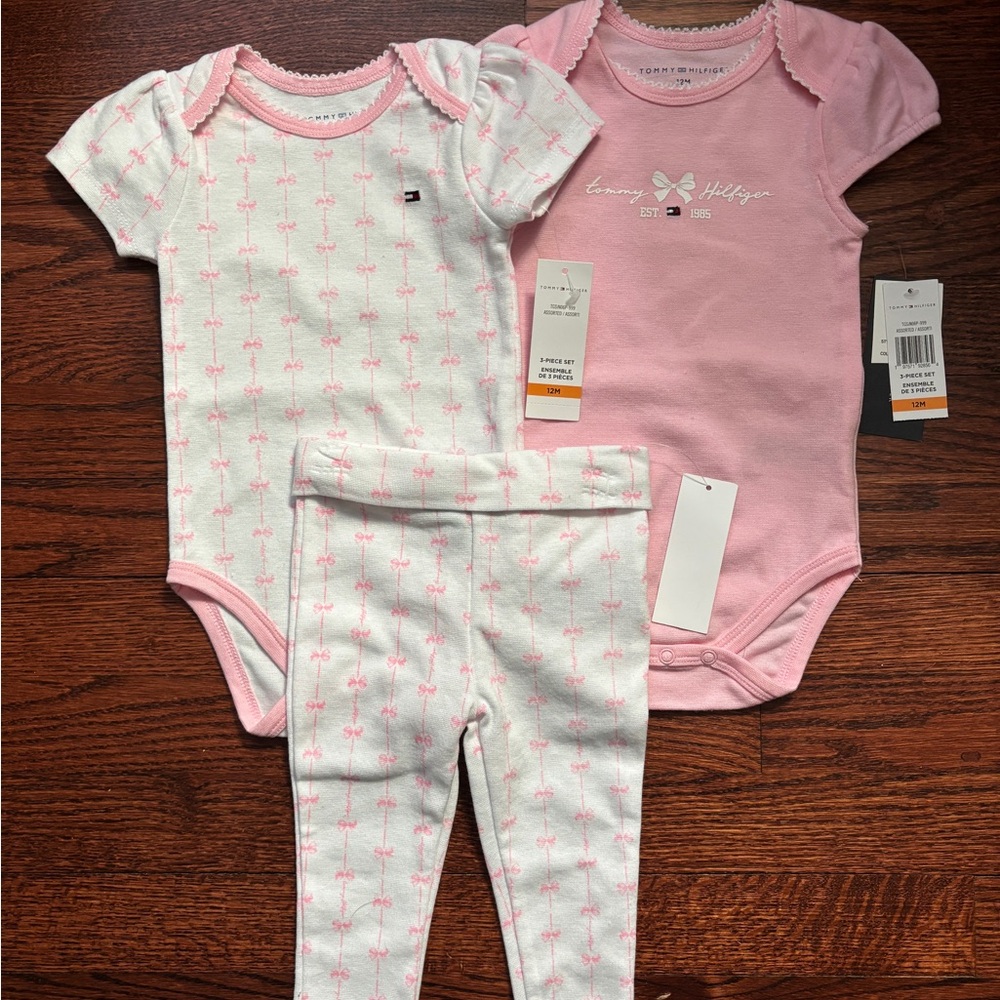 Tommy Hilfiger Pink Baby Set